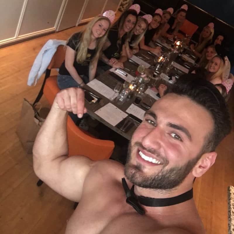 Selfie bij het erotisch diner Nijmegen